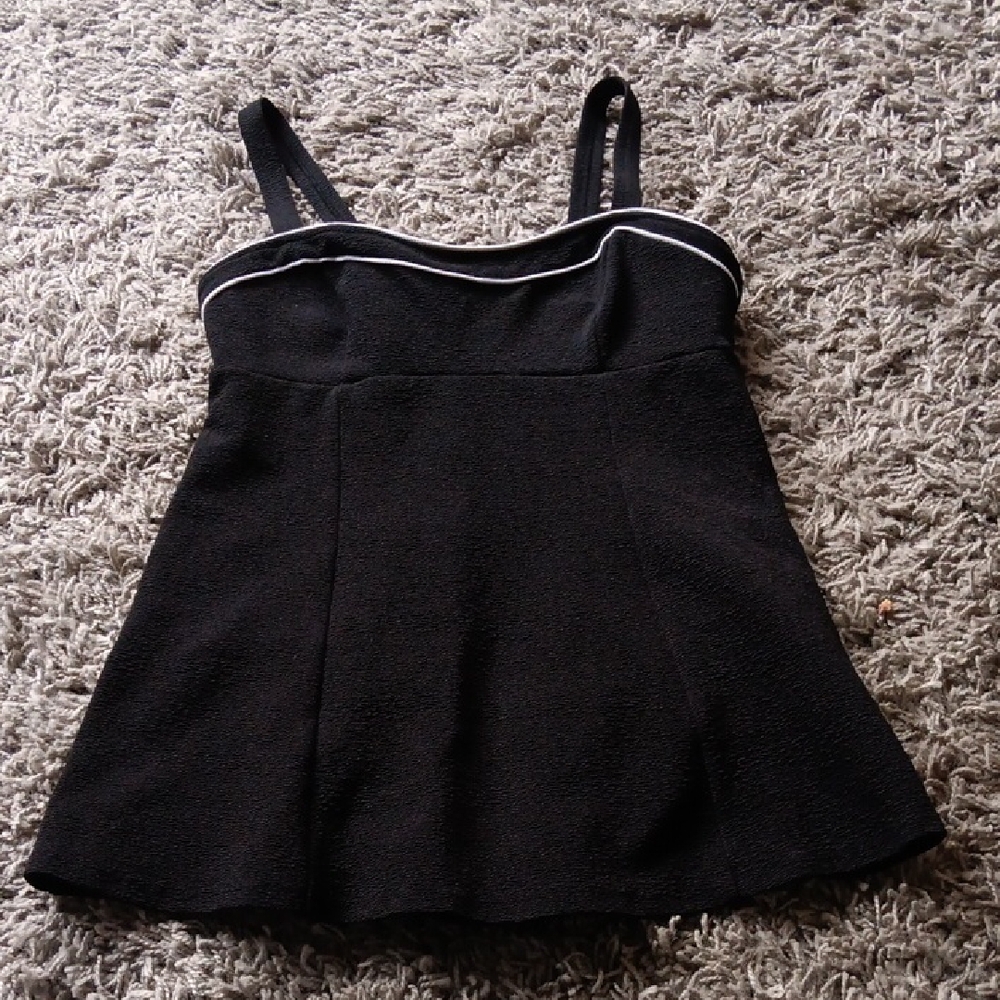 Black One Piece Bathing Suit